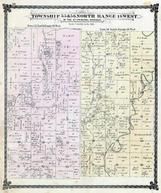 Township 55 and 56 North, Range 16 West, Chariton River, Puzzle Creek, Chariton County 1876 Version 1